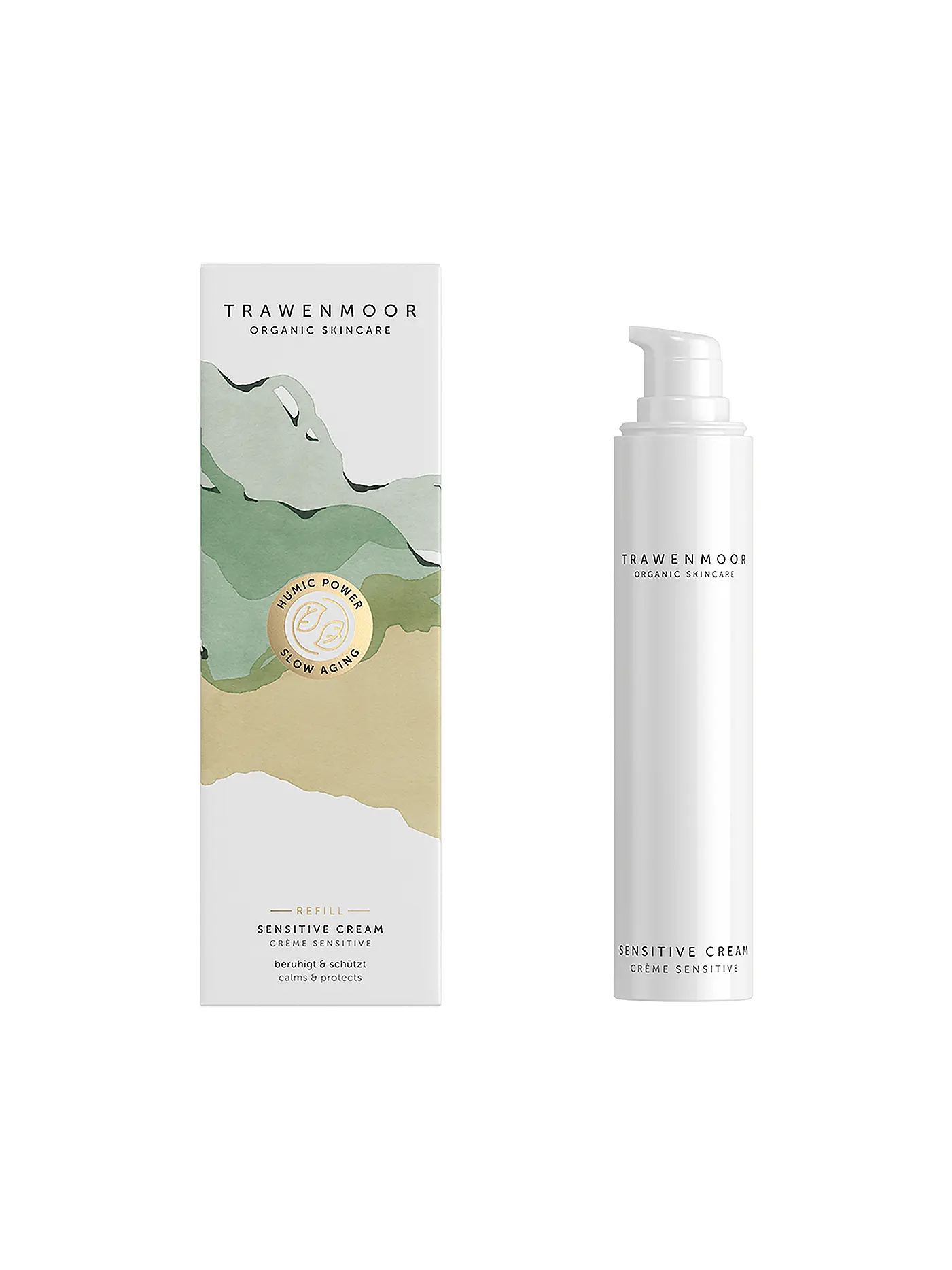 TRAWENMOOR | Gesichtscreme - Sensitive Cream Refill 50ml | 